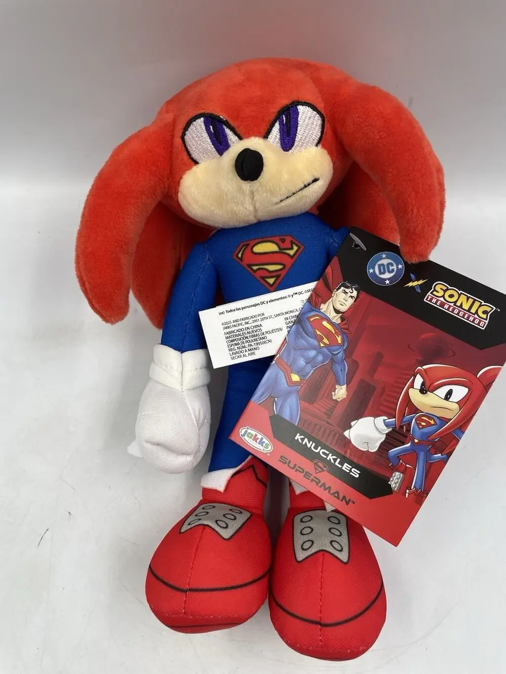 New Sonic the Hedgehog x DC Comics Knuckles Superman 9